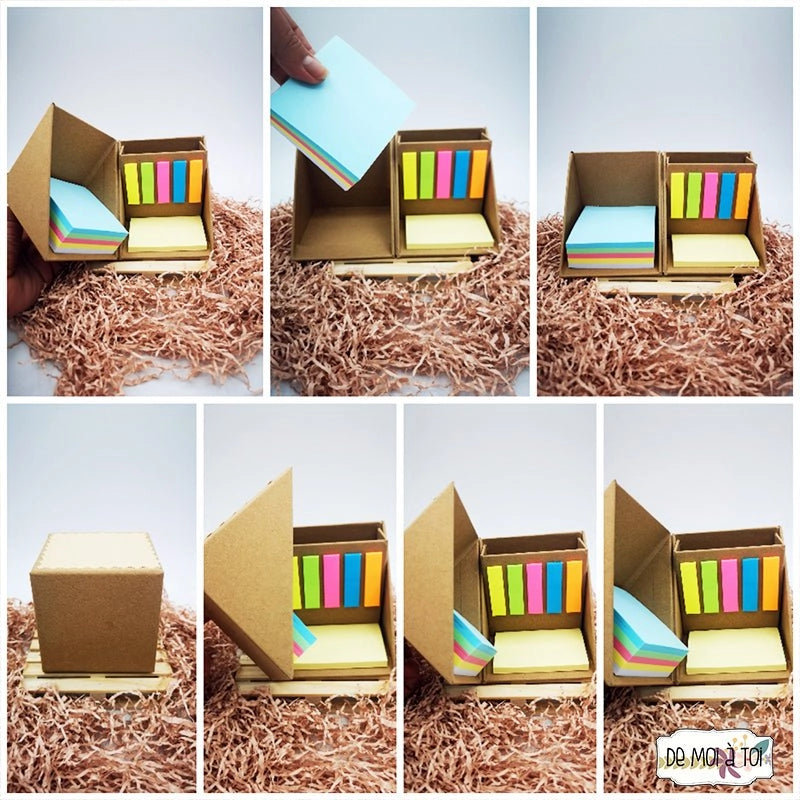 Cubo sorpresa lapicero - Regalo original personalizado - DE MOI À TOI