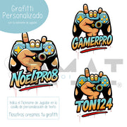 Regalo original con grafitti personalizado - De moi a toi