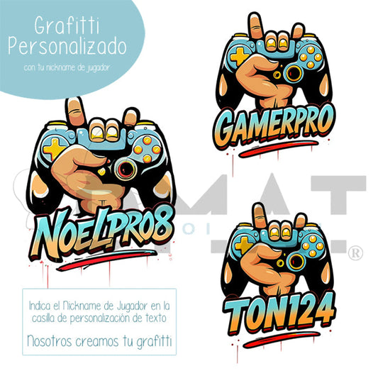 Regalo original con grafitti personalizado - De moi a toi