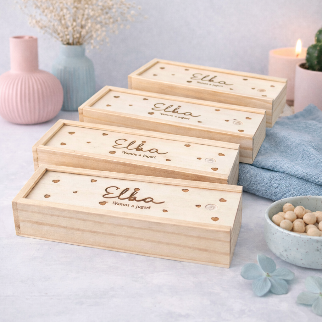 domino madera personalizado invitados boda