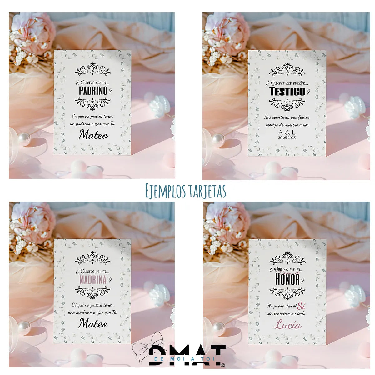 Set de regalo para mujer - Madre, madrina, dama de honor, y más