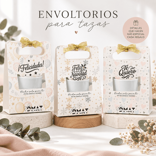 Blister de regalo para tazas personalizadas
