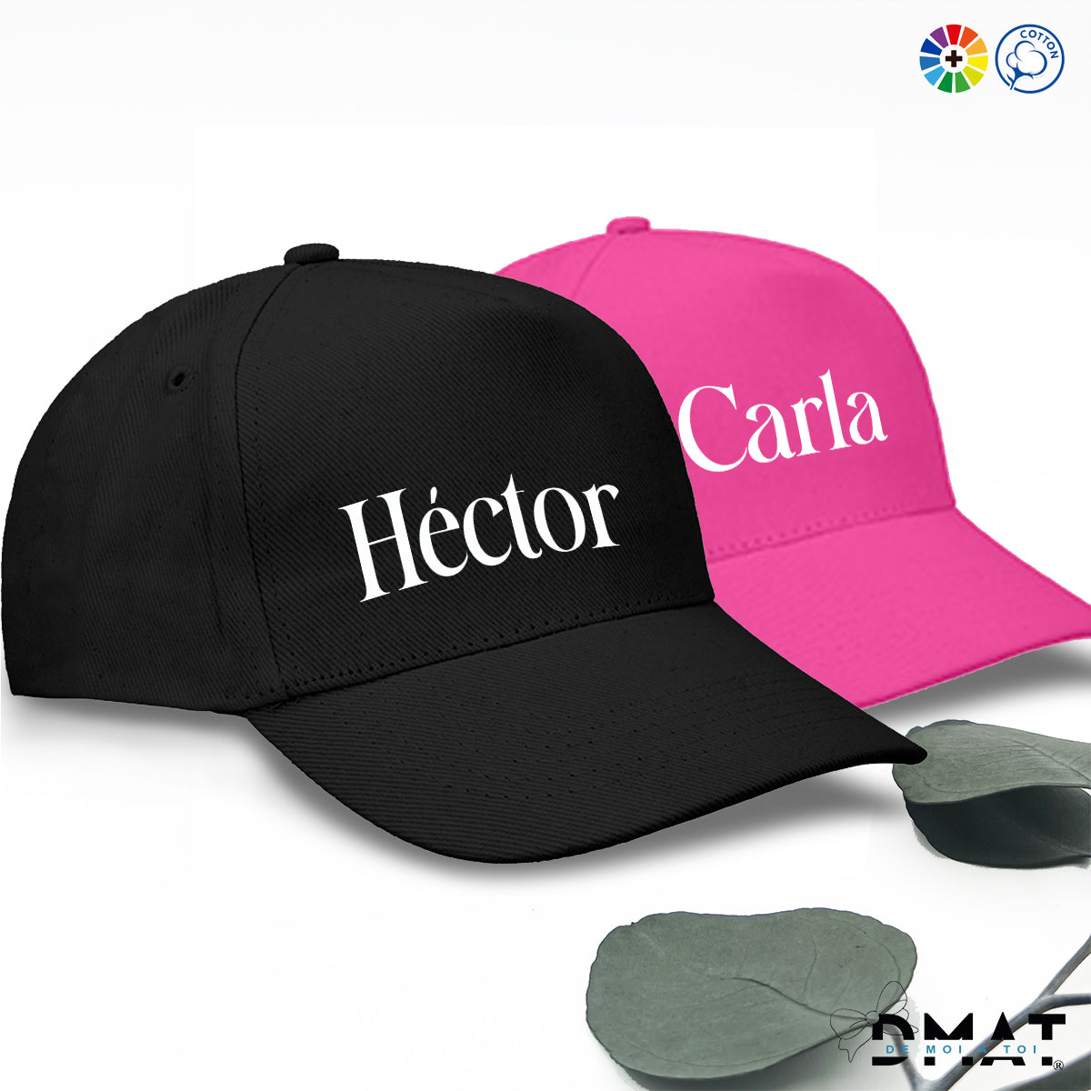 Gorra personalizada con nombre