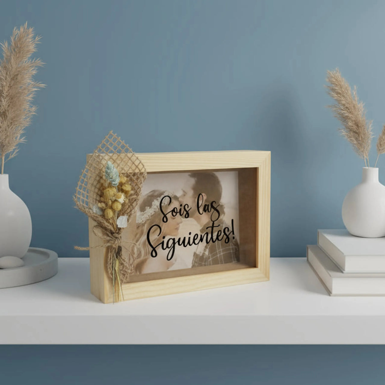 Hucha de madera para los siguientes - Regalo original personalizado - DE MOI À TOI