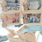 Huchas de madera como regalo original siguientes en casarse