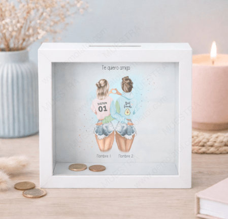 huchas originales para regalar a amigas y hermanas