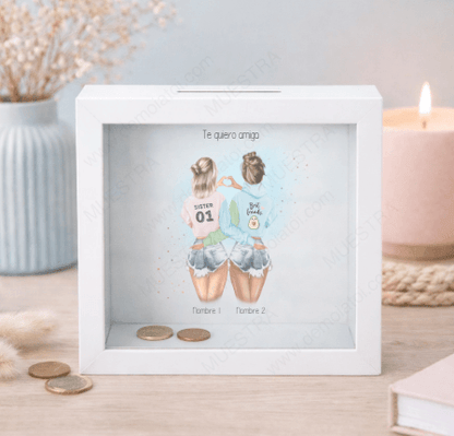 huchas originales para regalar a amigas y hermanas