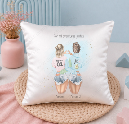 ilustracion regalo cojín