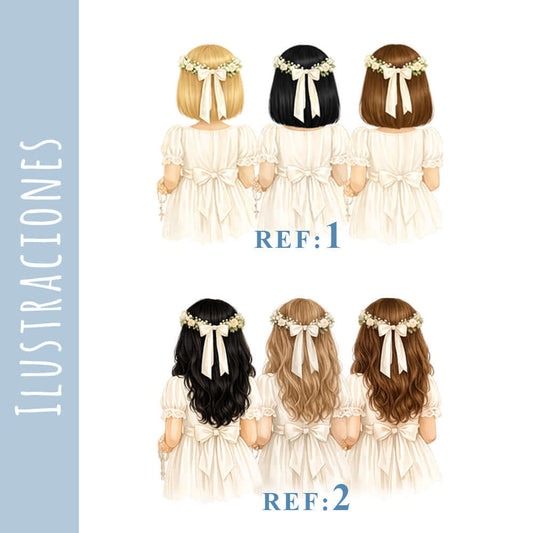 MUÑECA DE COMUNIÓN PARA PERSONALIZAR REGALOS