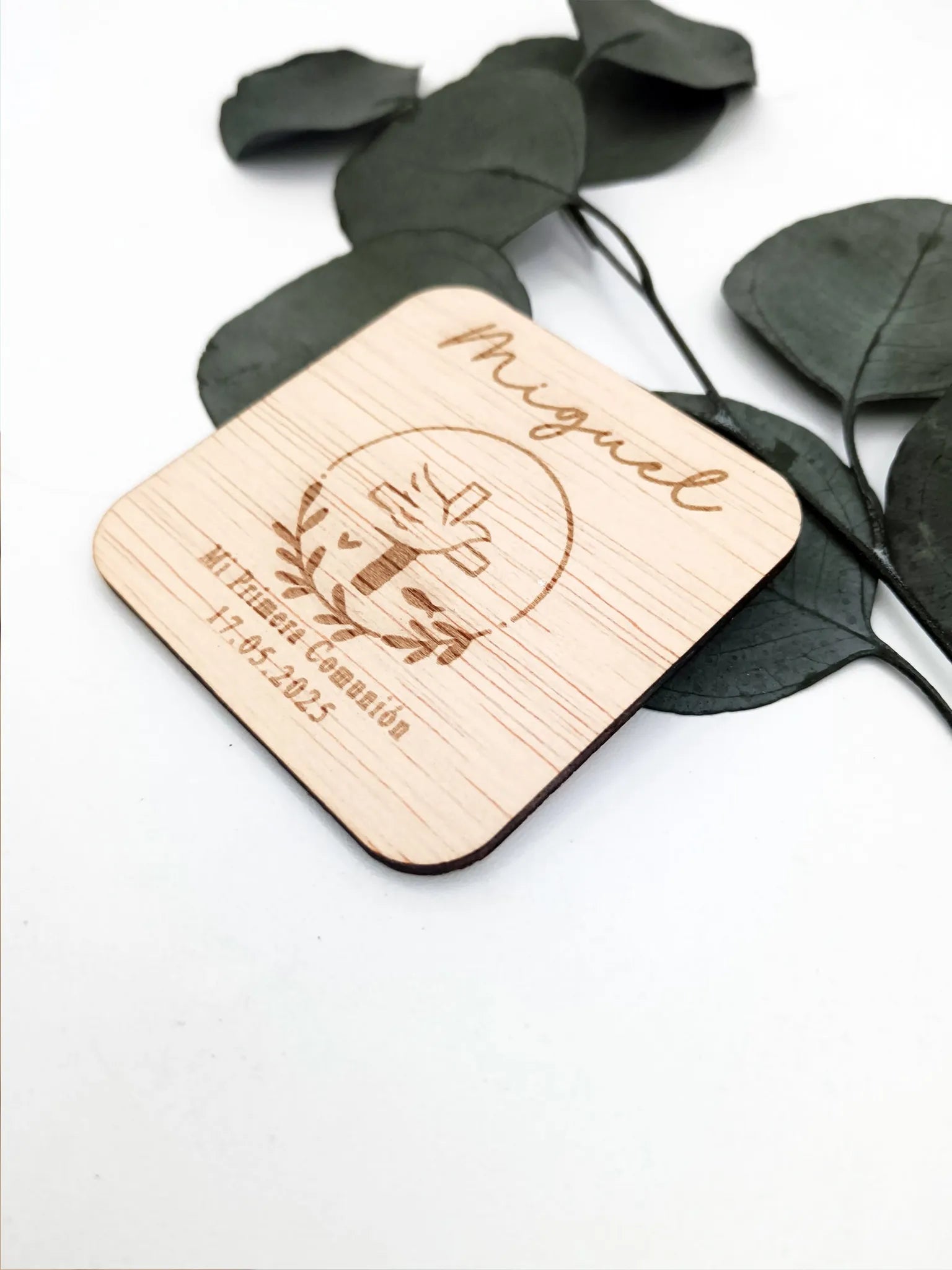 Detalle de Primera comunión personalizado para invitados unisex - De moi à toi