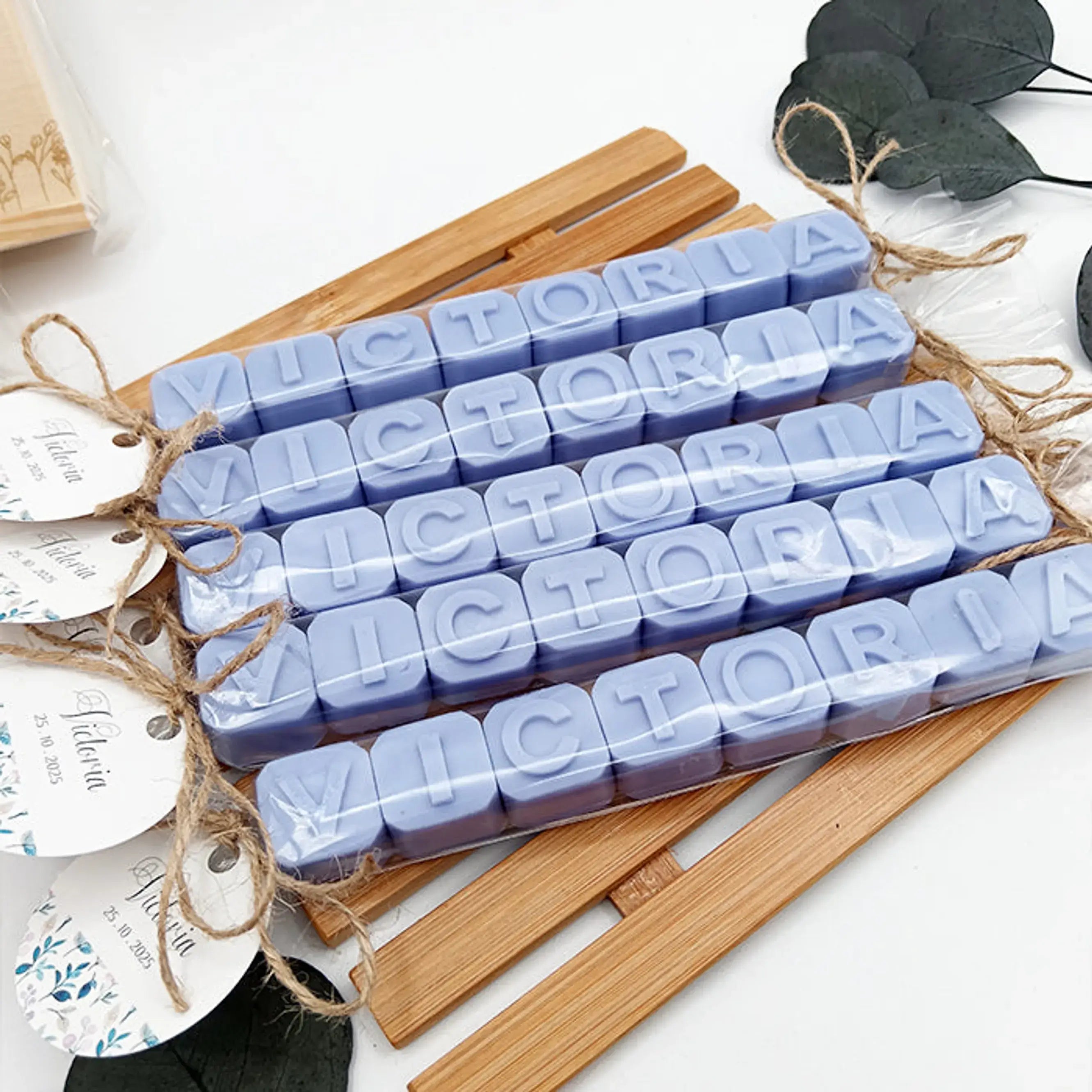 Nombres de jabón artesanales fabricados en España para recuerdo de bautizo