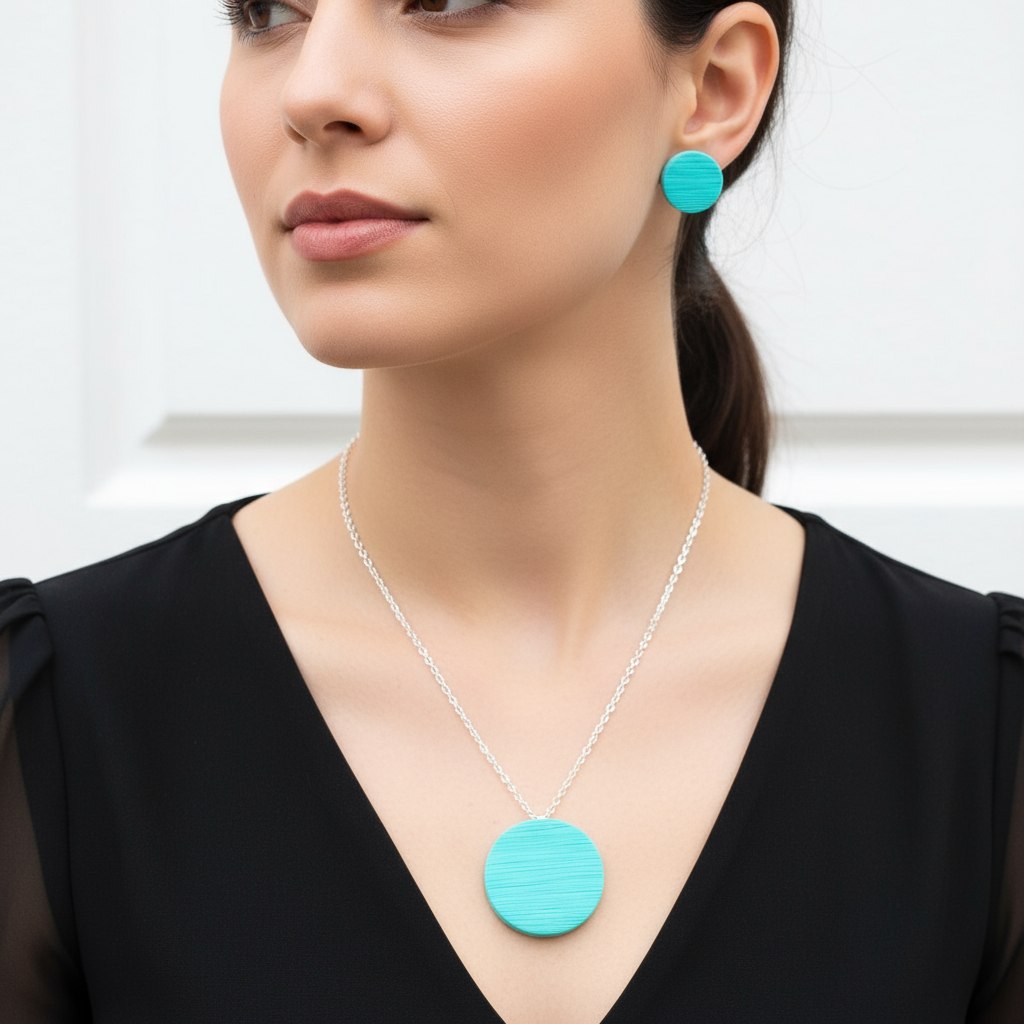 Conjunto de joyas artesanales únicas – Hecho a mano – De moi à toi