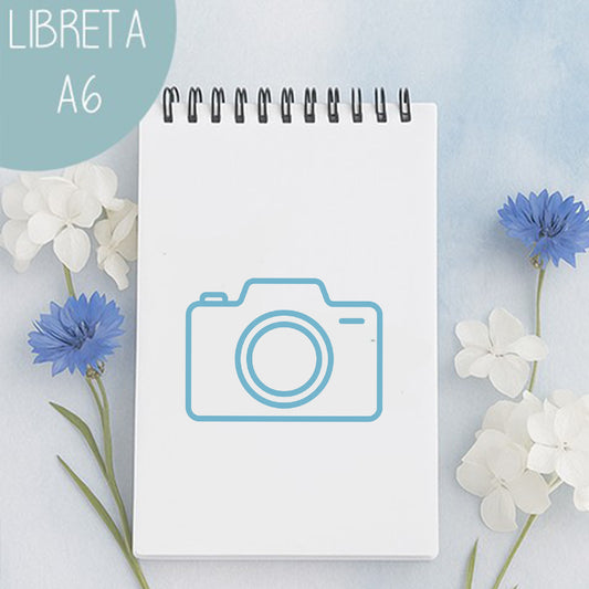 Libreta personalizada A6 con impresión en portada – De moi à toi