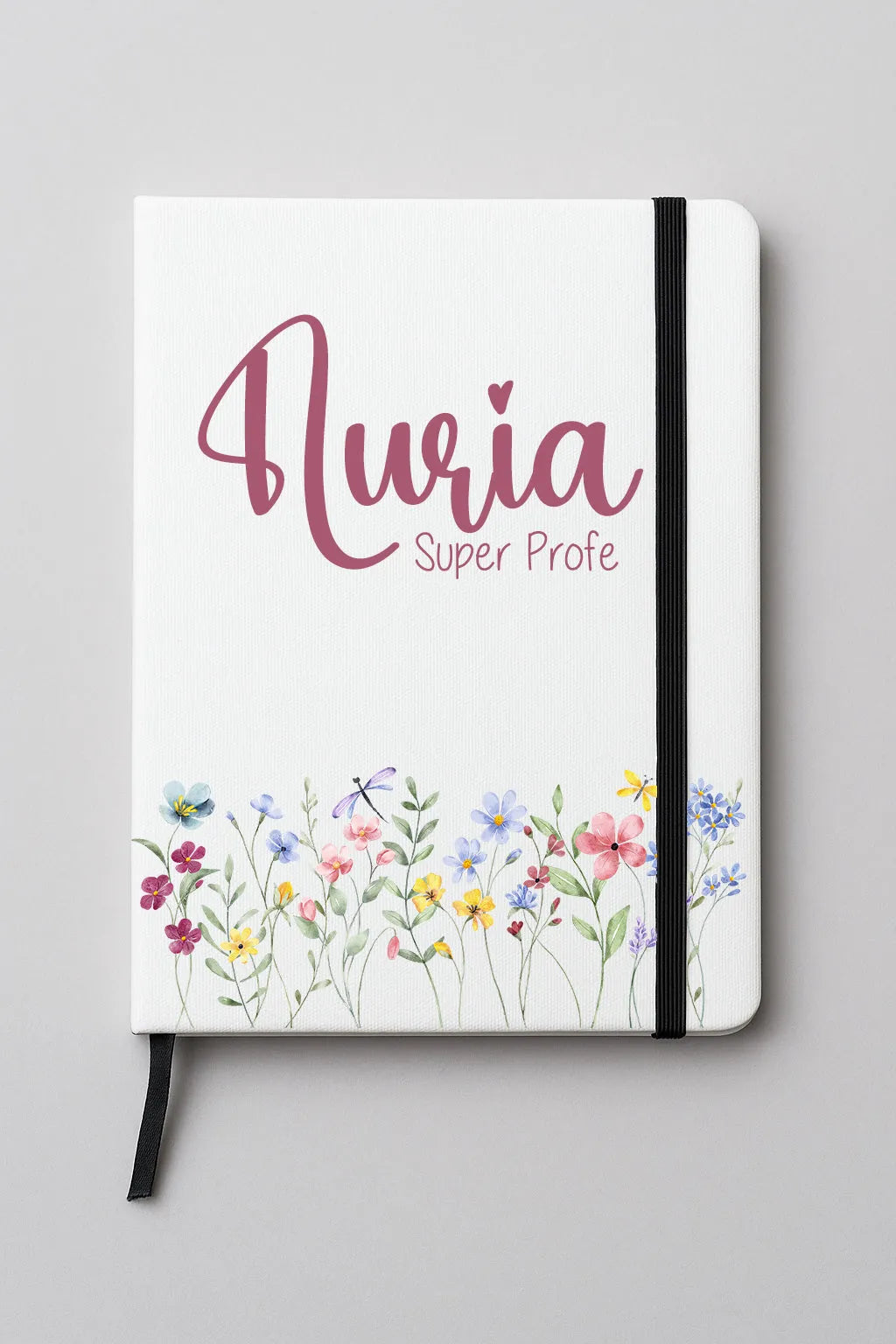 Cuaderno profesora personalizado fin de curso - De moi à toi