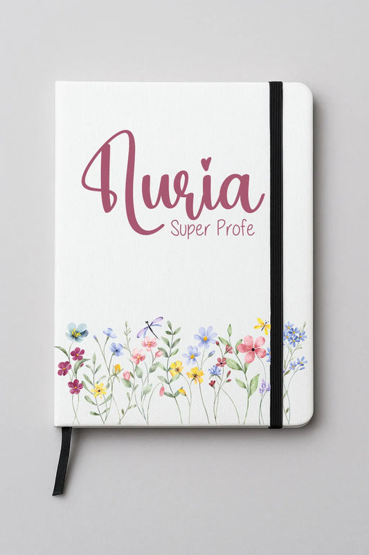 Cuaderno profesora personalizado fin de curso - De moi à toi