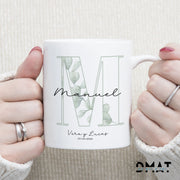 Detalle elegante para boda: taza personalizada