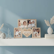 marco de fotos personalizado papá con relieve acrílico – regalo artesanal