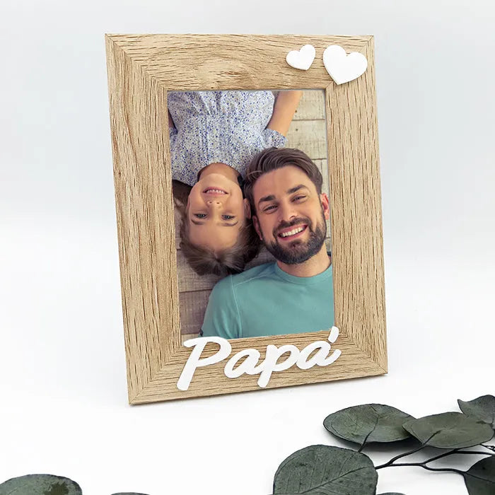 Marco con foto impresa para regalar el día del padre - De moi a toi