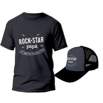 Mega Set de regalo Padre Rockstar (Unidades limitadas) - Regalo original personalizado - DE MOI À TOI