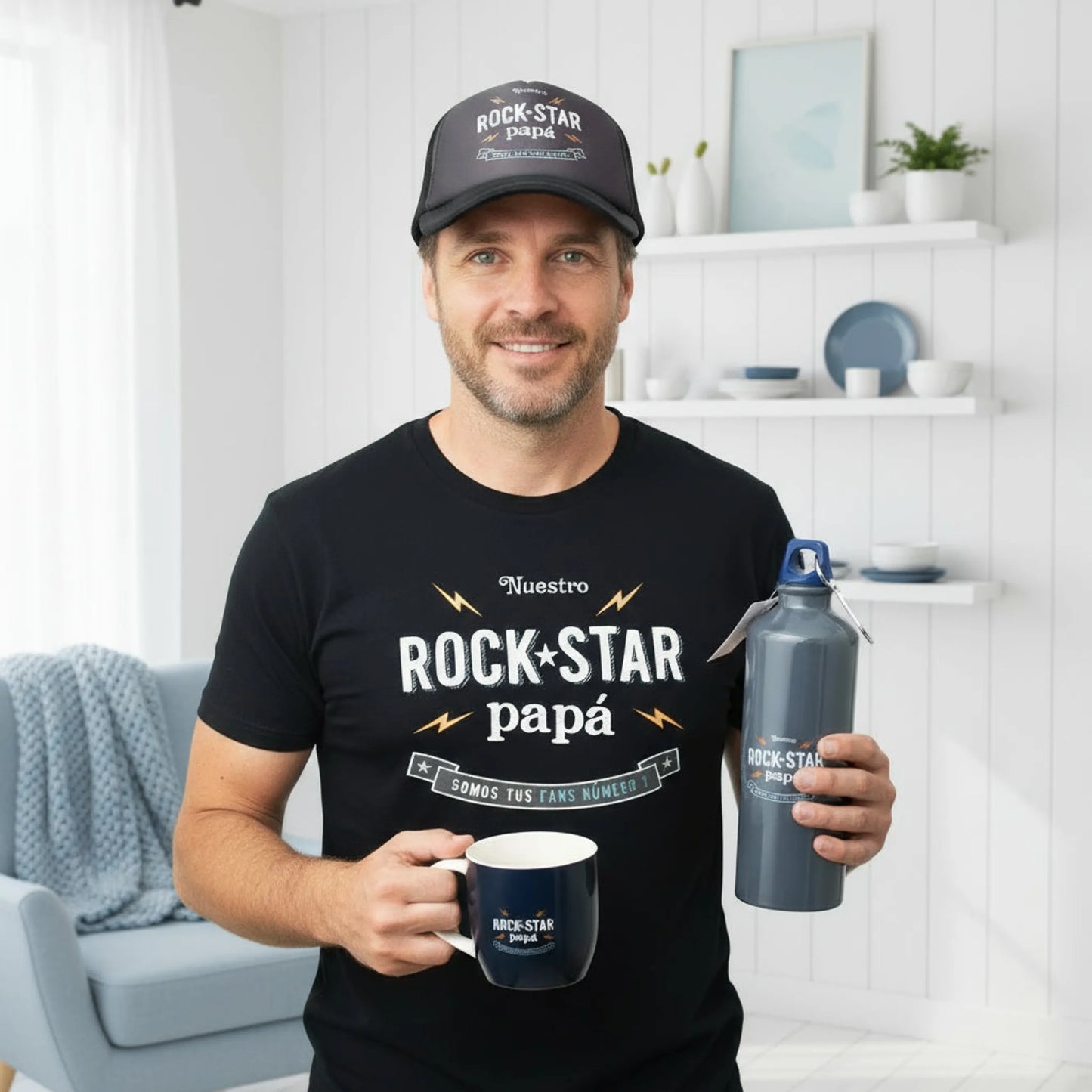 Set de regalo original para padre - De moi a toi