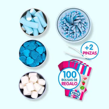 Pack ahorro golosinas candy bar - AZUL
