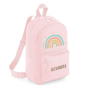 Mochila con cremallera y asas ajustables para el cole personalizada
