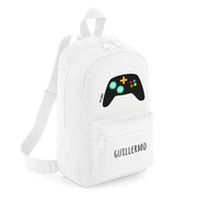 Mochila personalizada con nombre para niños y niñas del colegio.