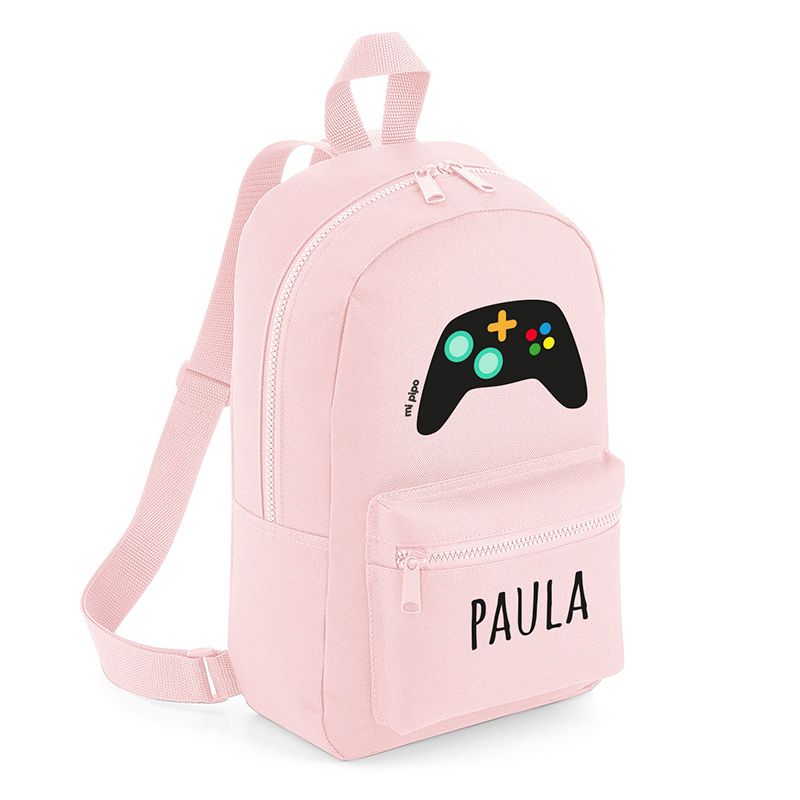 Mochila GAMER Nylon 5-8 años (Color a elegir)