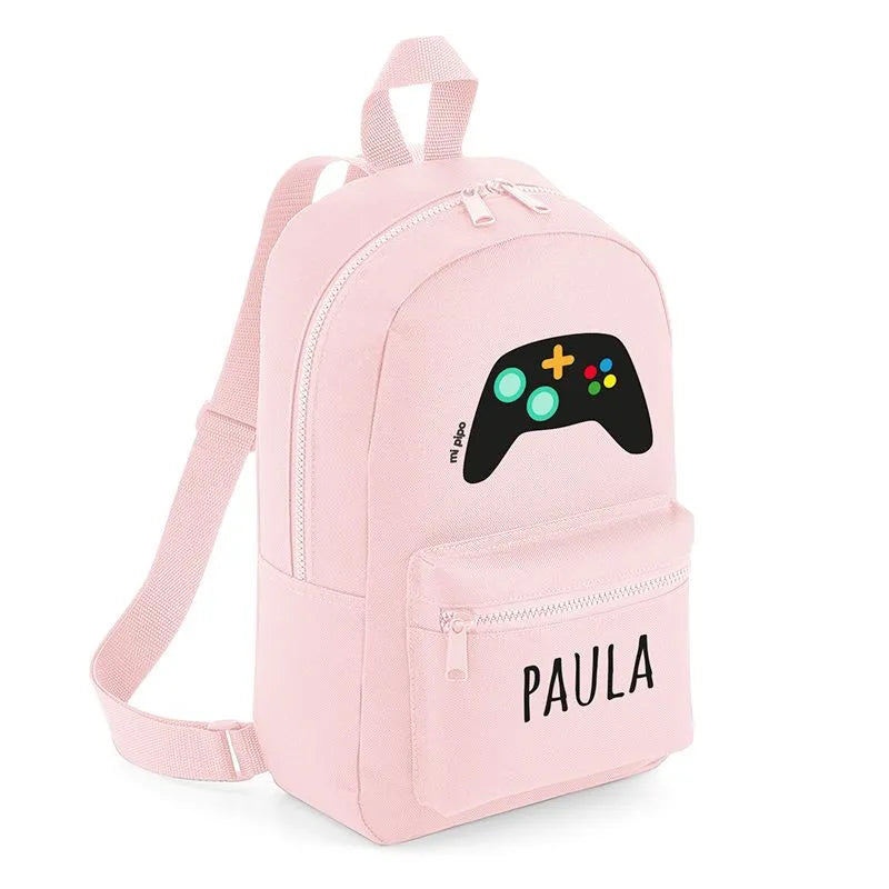 Mochilas escolares infantiles personalizadas con nombre para el cole.