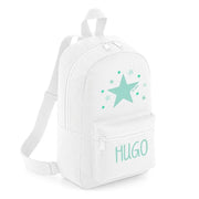 Mochila escolar preparada para personalización