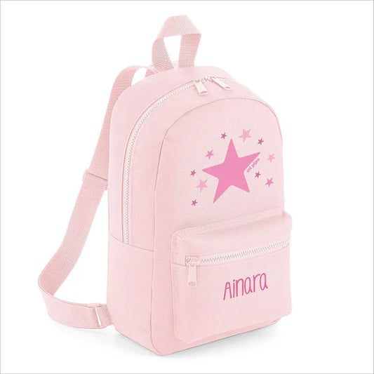 Mochilas personalizadas con nombre para la vuelta al cole 2025.