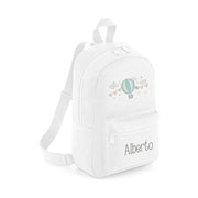Mochila con nombre bordado personalizada para niños pequeños