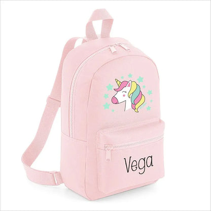Mochila con nombre bordado personalizada para niños pequeños