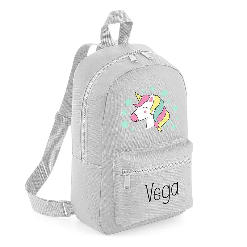 Mochila con nombre bordado personalizada para niños pequeños