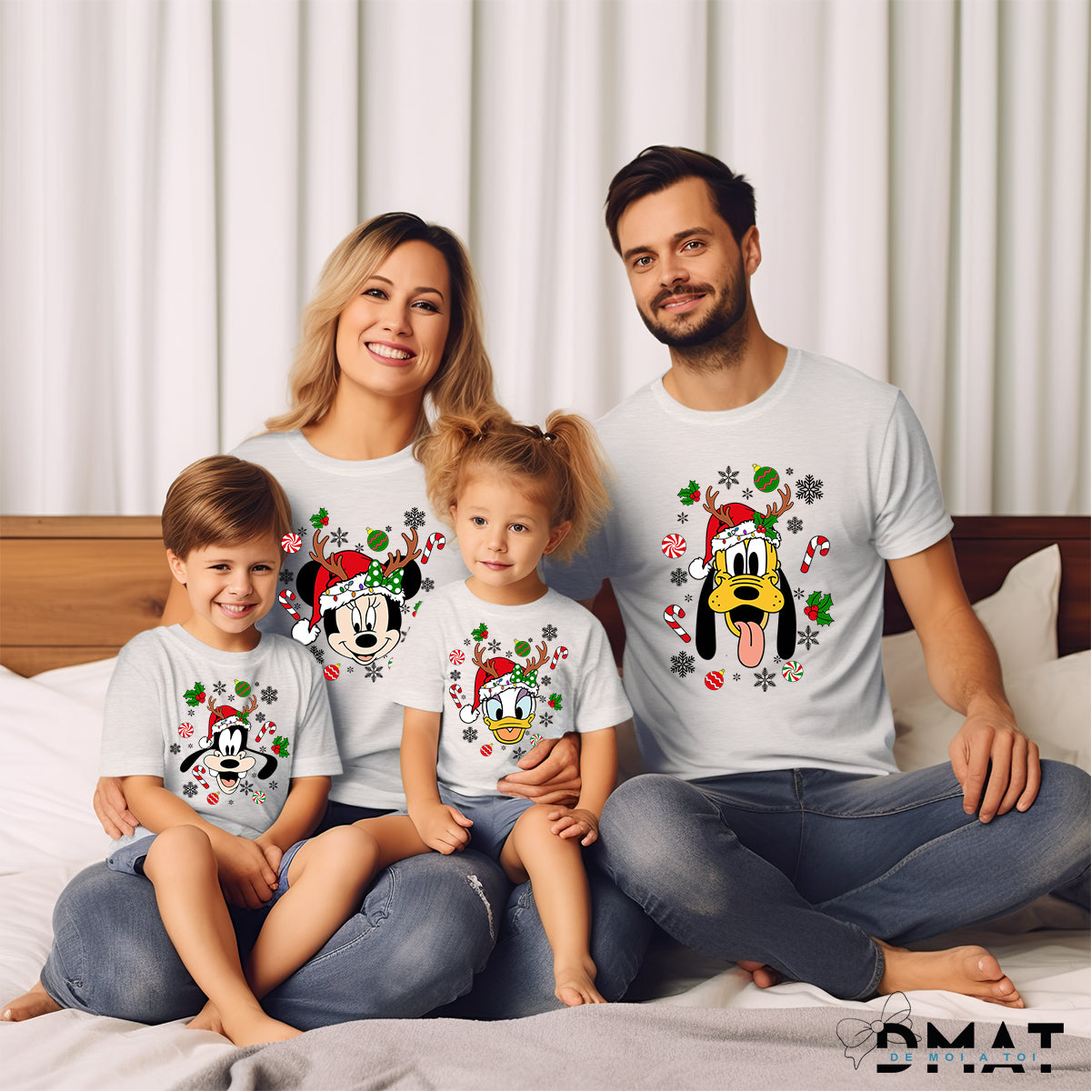 Impresión DTF Disney navidad para personalizar ropa