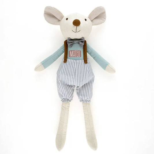 Muñeco de tela como regalo original para bebé, nacimiento y embarazadas - Marca Mi Pipo - De moi à toi