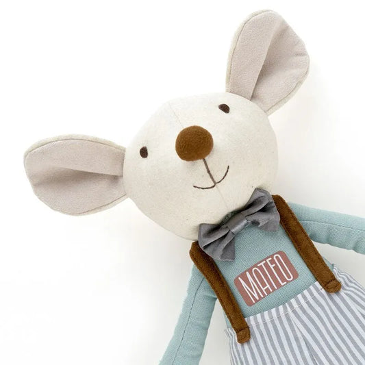 Muñeco de tela como regalo original para bebé, nacimiento y embarazadas - Marca Mi Pipo - De moi à toi