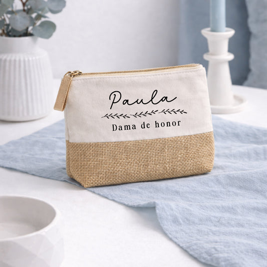 Neceser personalizado para REGALAR A dama de honor