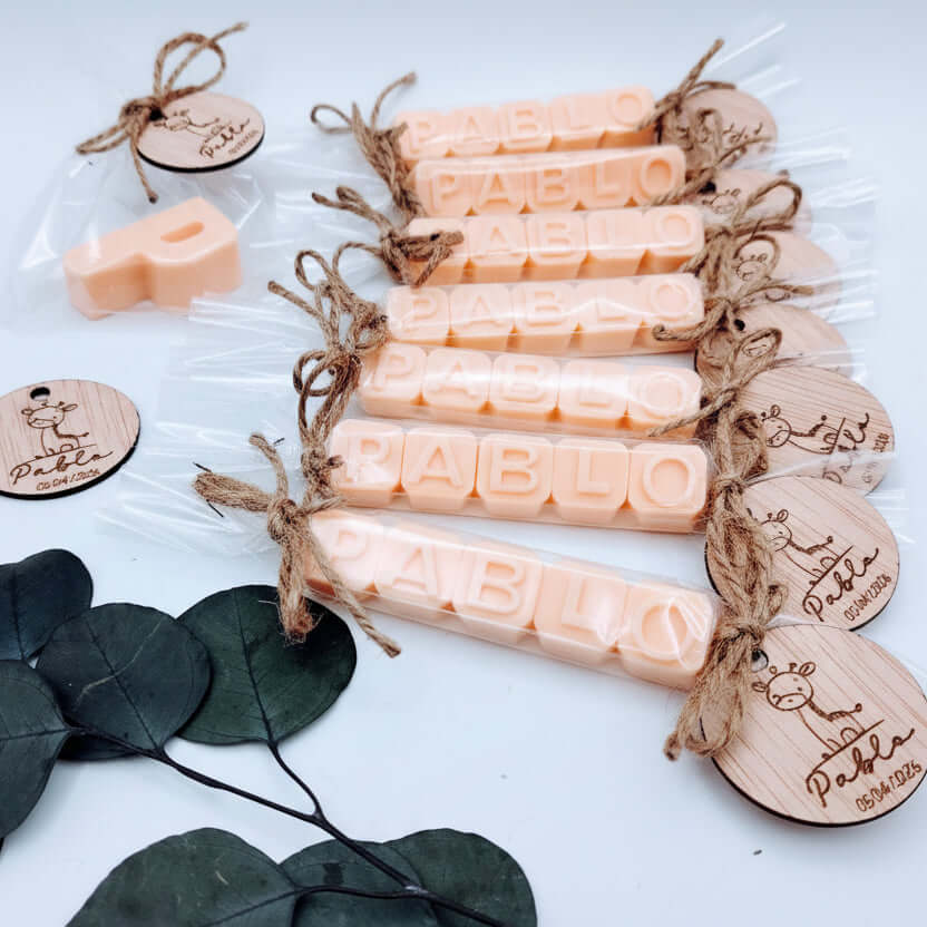 Nombres de jabón para invitados de bautizo