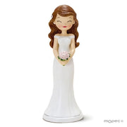 Novia romántica - Figura de tarta - Regalo original personalizado - DE MOI À TOI