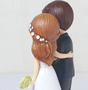 Novios con bebé - Figura de Boda - Regalo original personalizado - DE MOI À TOI