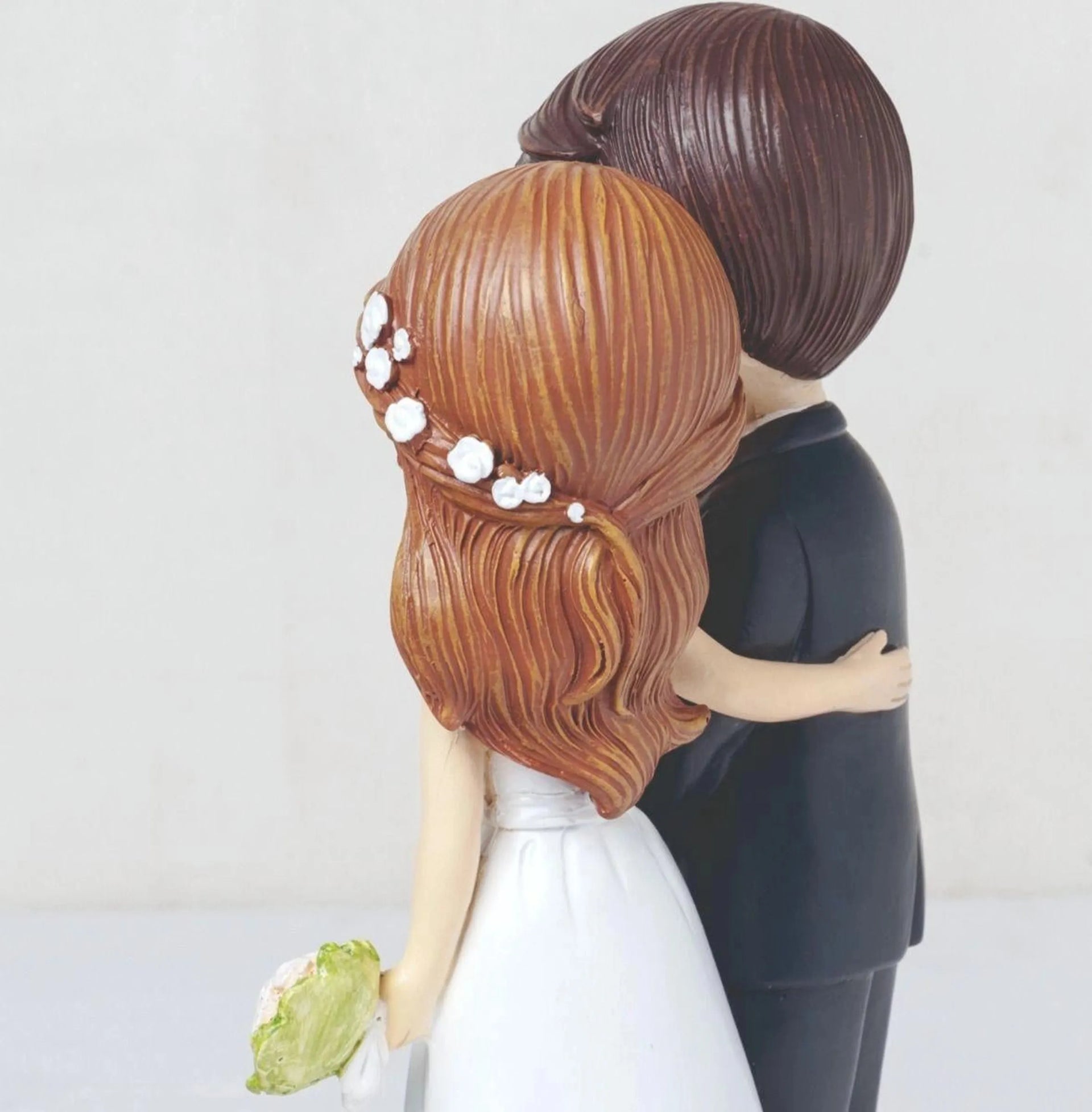 Novios con bebé - Figura de Boda - Regalo original personalizado - DE MOI À TOI