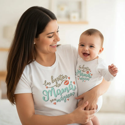 Pack de regalo de prendas para mamá e hijos ropa personalizada