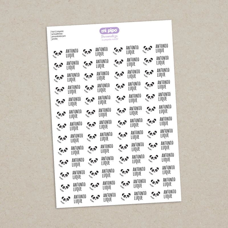 etiquetas objetos para niños con nombres