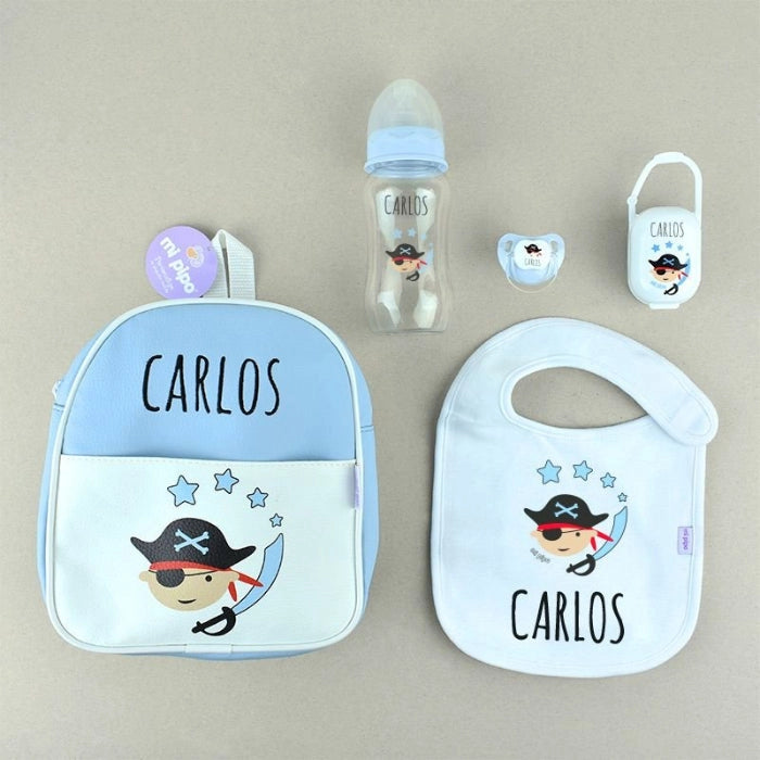 Pack Premium infantil con biberón (2 colores) - Regalo original personalizado - DE MOI À TOI