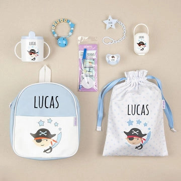 Pack premium primero de la clase -PIRATA - Regalo original personalizado - DE MOI À TOI