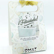 Envoltorio personalizado para tazas de cumpleaños con diseño