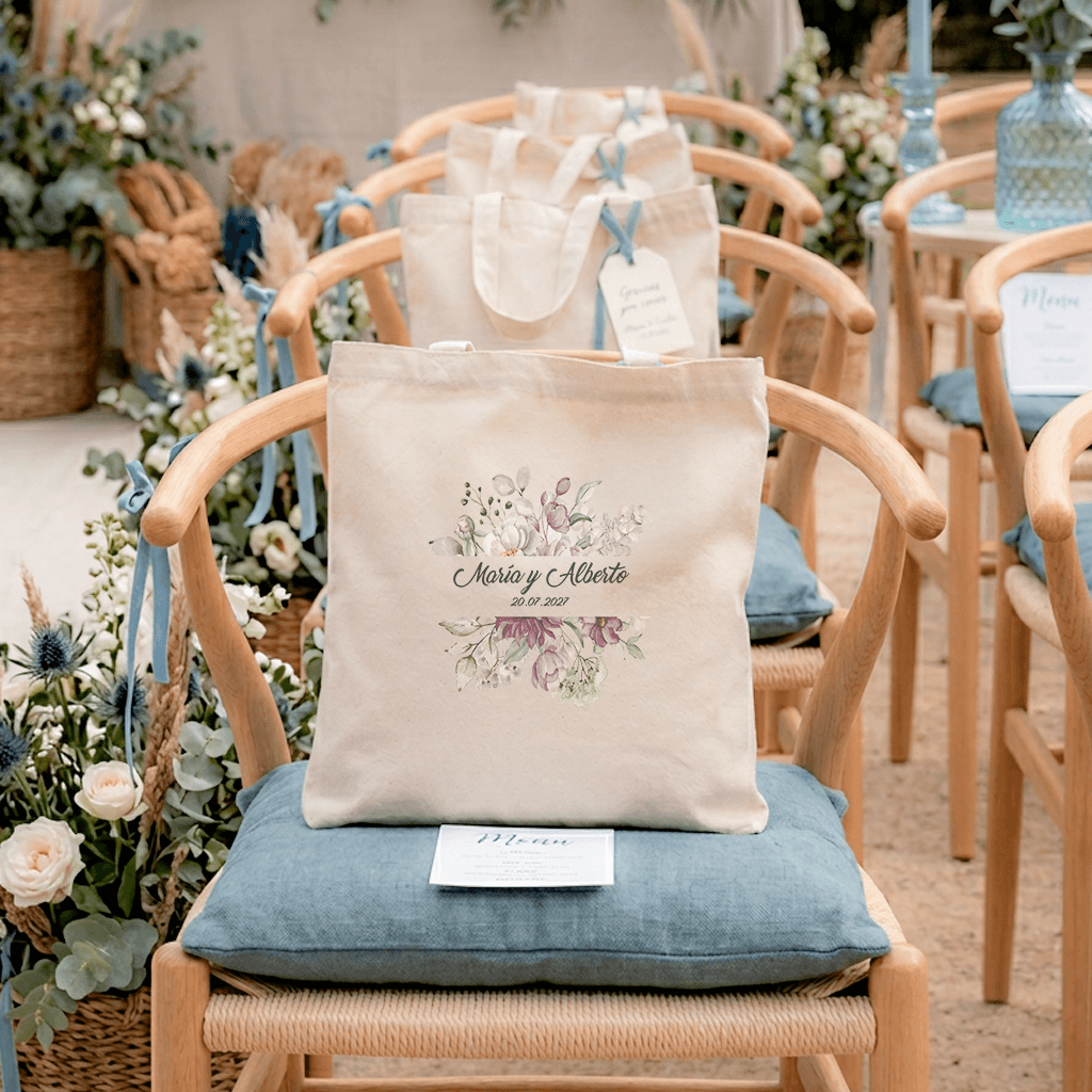 Bolsa Tela Personalizada Invitados - Totebag Celebración