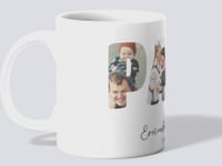 Taza personalizada con fotos y nombre – Regalo especial para papá