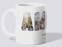 Taza personalizada con fotos y nombre – Regalo original para amigas